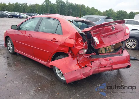 2010 Toyota Corolla S из США, поврежденный, VIN 2T1BU4EE9AC260042